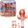 Enchantimals Sunshine Island Og Flamingo Familie Minidukke