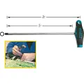Hazet Værksted Indvendig sekskants-skruetrækker Nøglebredde: 3 mm Klinge-længde: 150 mm Mål, længde: 168 mm
