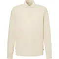 Pepe Jeans for man. PM542213 New Oliver Gd Ls white polo shirt (L), Casual, Long sleeve, Sustainable