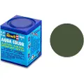 Revell 36165 aqua farge bronse, grønn (matt) fargekode: 65 RAL fargekode: 6031 boks 18 ml (36165)