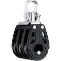 Harken Trippel Svivelkarbonblokkhjul 29 Mm