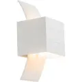QAZQA Moderne vegglampe hvit - Amy