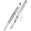Vevor 1 par fullt uttrekkbare skuffeskinner 16 18 20 24 30 35 37,4 59 24 32 36 40 48 60 tommer, 250 lbs lastekapasitet Låsbare skuffeskinner, kulelager med låsbar sidemontert skuffeskinne