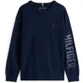 Tommy Hilfiger Kids Graphic Langarmet T-skjorte