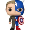 Funko POP! POP! Vinilinė figūrėlė: Marvel - Captain America / Steve Rogers (Split)