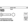 Lemvigh-Muller M12X40 sort stålsætskrue DIN 933 8.8 - (100 stk.)