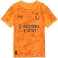 Puma AC Milan 25/26 Goalkeeper Jersey Youth, Clothing, Heat Fire/Black, 11-12Y