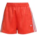 Adidas Originals Pin-stripe Satin Shorts