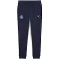 Puma Manchester City FtblEssentials Pants Youth, Clothing, Navy/Light Blue, 5-6Y