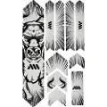 All Mountain Style Honeycomb Extra Rammesikringsklistremerker