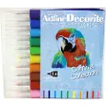 Artline Marker Artline Decorite bullet pastel ass. farver 10-pack