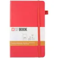 Sakura Dotted Hard Cover Notebook 13x21 cm Plum Blossom