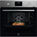 Electrolux SenseCook 600 COB402X - Ovn - innebygd - fordypning - bredde: 56 cm - dybde: 55 cm - høyde: 59 cm - med selvrens - Klasse A+ - rustfritt stål