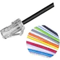 CommScope Patchkabel kat 6 U/UTP, Mino6 slim 3,84mm i diameter, længde: 7 fod (2,13m), farve: hvid med LSZH kappe