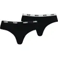 Puma Microfiber Brazilian Women (2-Pack), Clothing, Black, 3