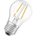 Osram STAR CLASSIC P - LED-filamentlyspære - form: P45 - klar finish - E27 - 4 W (ekvivalent 40 W) - klasse E - varmt hvitt lys - 2700 K