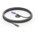 Logitech - USB-kabel - 24 pins USB-C (hann) til 24 pins USB-C (hann) - USB 3.1 Gen 2 - 5 m