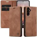 CASEME Samsung Galaxy A54 5G 013 Series Lommebok-deksel - Brun