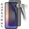 Mtp Products Samsung Galaxy A55 Privacy Full Cover Beskyttelsesglass - Svart Kant
