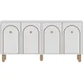 Hannah Home Hanah HomeKonsoll OrionHvitAvlastningsbord & sidebordFra Homeroom