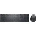 Dell Premier KM900 - Tastatur- og mussett - samarbeid - bakbelysning - trådløs - 2.4 GHz, Bluetooth 5.1 - QWERTY - Pan Nordic - grafitt - med 3 years NBD Advance Exchange