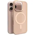 Puro iPhone 16 Pro Puro Daylight MagSafe-Silikondeksel - Beige