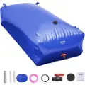 Vevor bærbar vannlagringsblære 264 Gal 1000D PVC sammenleggbar vanntank