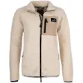 Arrak Outdoor Sherpa Fleecejacket Women, Offwhite, M