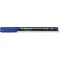 Staedtler Lumocolor 313 - Markør - permanent - blå - 0.4 mm - superfin
