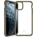 Itskins HybridSolid, Etui, Apple, iPhone 11 Pro Max, 16,5 cm (6.5), Khaki, Gjennomsiktig