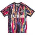 Grimey La Fraternite Soccer Kortarmet T-skjorte