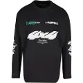 Mister tee Motorsport Cut On Langarmet T-skjorte