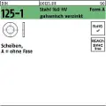 Lemvigh-Muller 6 FZB plan skive DIN 125 A - (1000 stk.)