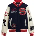 Superdry College Varsity Patched Bomberjakke