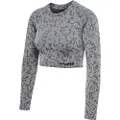 Hummel Pi Crop Seamless Langarmet T-skjorte