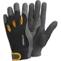 Ejendals TEGERA 9120, Verkstedhansker, Sort, Grå, Gult, Voksen, Voksen, Ripebestandig, Nylon, Polyester, Polyurethan