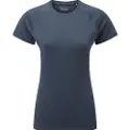 Montane F Dart T-Shirt, dame, blå