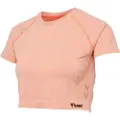 Hummel Cropped Seamless Kortarmet T-skjorte