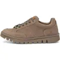 Art unisex. 115951120003_020 Leather trainers 1595 taupe (42), Flat, Laces, Casual