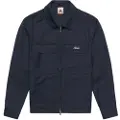 Kappa for man. 67124CW Navy baseball style overshirt (XL), Casual, Polyester
