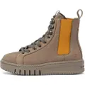 Art unisex. 1177912BM003_5BM Leather ankle boots 1779 taupe (38), Flat, Laces, Casual