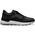 Michael Kors for man. 42T5TRFS1D Trainers Trevor black (46), Leather, Flat, Laces, Casual