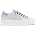 P448 for woman. S25THEA2 Thea Leather Sneakers white (41), Flat, Laces, Casual