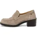 El naturalista for woman. 256671120005_020 Leather moccasins N5667 taupe (42), 5 to 8 cm, None, Casual