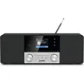 Technisat DigitRadio 3 VOICE - Lydsystem - 2 x 10 watt - svart, sølv