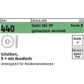 Lemvigh-Muller 10 FZB skive DIN 440 - R - (100 stk.)