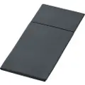 Duni Serviet Duniletto Slim Bio Dunisoft L40xB33cm med bestik-fold sort,4 pk x 65 stk/krt