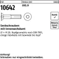 Lemvigh-Muller M 10X40 sort undersænket insex skrue 10.9 - (100 stk.)