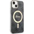 GUESS Apple iPhone 15 Guess-deksel IML 4G MagSafe svart farge