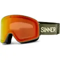 Sinner Snowghost Sintrast Trans+ Matte Moss Grn Briller grønn